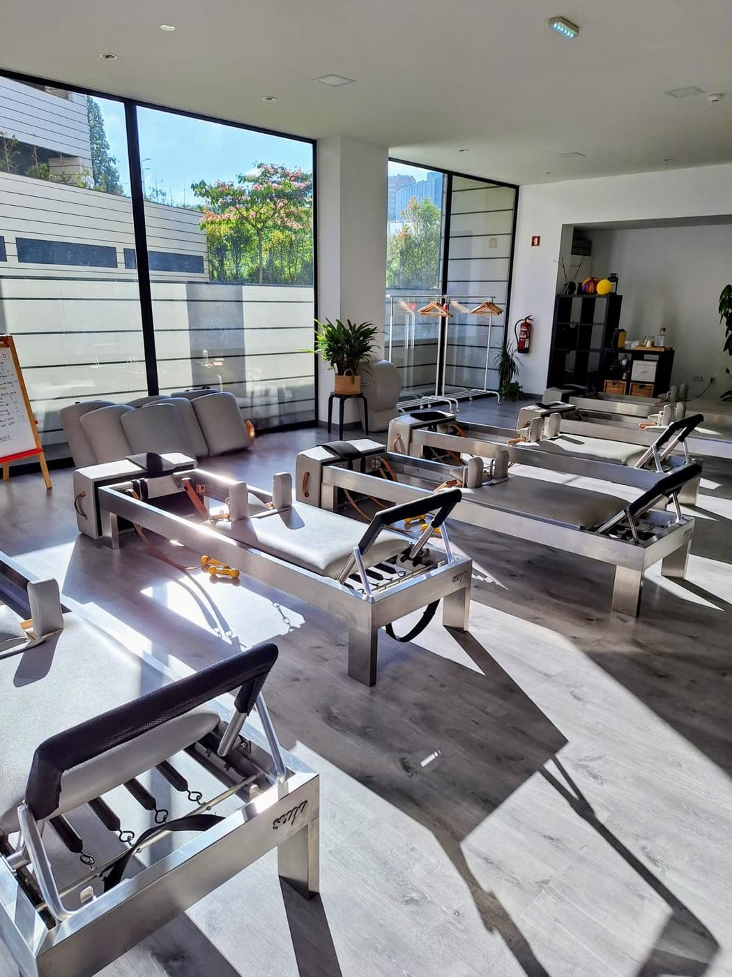 Aula de Reformer no Pilates Gaia