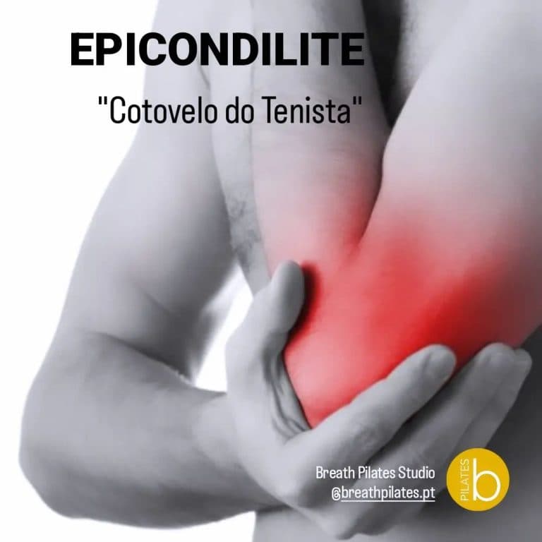 Elbow with the painful area highlighted